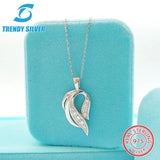 925 Silver Necklace Small Zircon Jewelry
