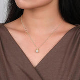 925 Silver Irregular Clavicle Chain Necklace