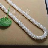 Natural Freshwater Pearl choker collarbone chain Necklace Bracelet Sets