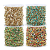 2 Meters Stainless Steel Enamel Chains DIY Jewelry Necklace Anklets Findings