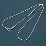 Solid s925 Silver Retro Hand-woven Hemp Rope Necklace