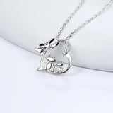 925 Silver Frog Mom & Kids Necklace Mother's Jewelry