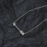 925 Sterling Silver Woman Arrow Necklace Light Jewelry