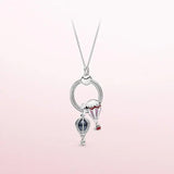 925 Silver Moonlight Hot Air Balloon Necklace