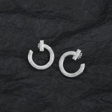 925 Sterling Silver Classic Silver Necklace for Women's Party