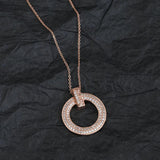 925 Sterling Silver Classic Silver Necklace for Women's Party