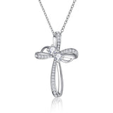 BONLAVIE 925 Silver Heart Pendant Necklace