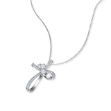 BONLAVIE 925 Silver Heart Pendant Necklace