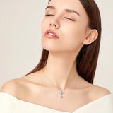 BONLAVIE 925 Silver Heart Pendant Necklace