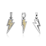 Sterling Silver Cross Pendant Iced CZ Hip Hop Fine Jewelry