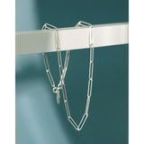 925 Sterling Silver Necklace INS Niche Chain Choker