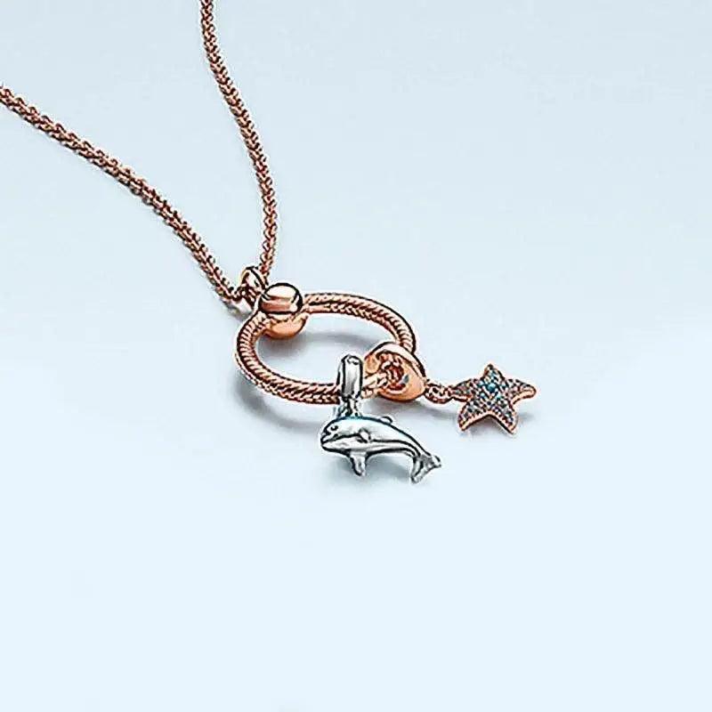 925 Sterling Silver Necklace Shell Ocean Series High Gift Multi-style Female