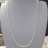 Natural South Sea Baroque Pearl Necklace 3-4mm