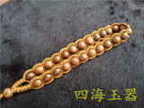 Wooden Bead Chicken Lanyard Chain Necklace