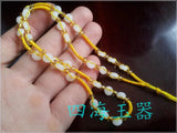 Boutique Bead Necklace Pendant Chain with Jade Wire Rope
