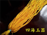 Hand-Woven Lanyard Pendant Necklace Jade Line