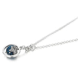 Pan Earth Necklace 925 Sterling Silver Jewelry Women Female Party Gift