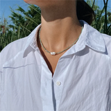 Personalized Baroque Pearl Choker Necklace