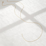 Y Necklace 14K Filled Choker Pearl Pendants Boho Long Necklace
