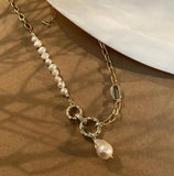 Baroque Pearl Necklace - Charming Women Gift