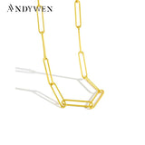 925 Silver Geometric Long Chain Horoscope Necklace for Women