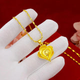 14k Heart Pendant Necklace for Women Wedding Engagement Jewelry