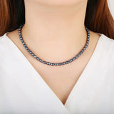 Freshwater Pearl Long Necklace Elegant Jewelry