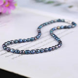 Freshwater Pearl Long Necklace Elegant Jewelry