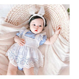 Summer Lace Suspender Skirt Set for Baby