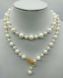 9-10/6-7mm Freshwater Pearl Necklace 30 Inch