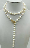 9-10/6-7mm Freshwater Pearl Necklace 30 Inch