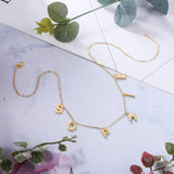 JewelOra Personalized Name Initial Necklace 925 Sterling Silver Year