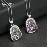925 Silver Natural Gemstone Pendant Necklace for Women