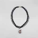 Baroque Pearl Pendant Necklace For Women Birthday Gift Choker