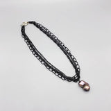 Baroque Pearl Pendant Necklace For Women Birthday Gift Choker
