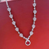 Women Necklace with Zircon Jewelry