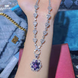 Women Necklace with Zircon Jewelry