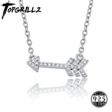 925 Sterling Silver Pendant Iced Charm Zircon Necklace Pendant Women Jewelry