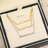 925 Sterling Silver CZ Pendant Necklace for Women