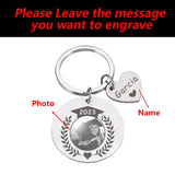 Graduate KeyChains Personalized Name Year For Her Teacher Key Chain