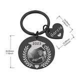 Graduate KeyChains Personalized Name Year For Her Teacher Key Chain