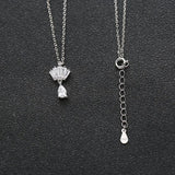 925 Silver Crown Pendant Necklace Chain Choker Gift
