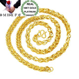 OMHXFC European Necklace Long Phoenix Real 18KT Chain NL22