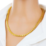 OMHXFC European Necklace Long Phoenix Real 18KT Chain NL22