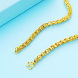 OMHXFC European Necklace Long Phoenix Real 18KT Chain NL22