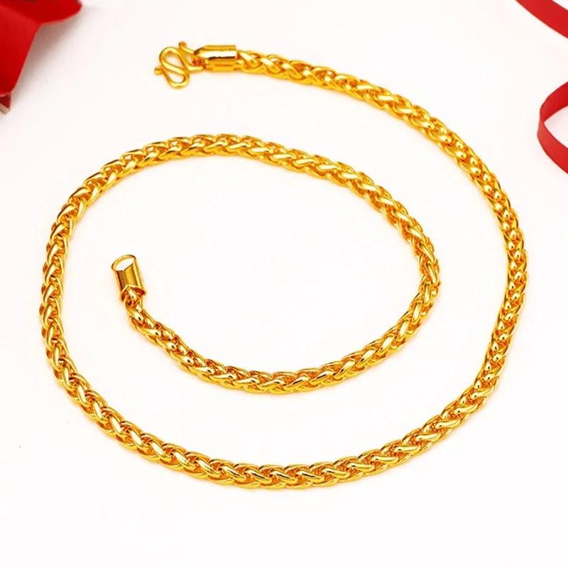 European Man Boy Vintage Chain Necklace EX107
