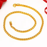 European Man Boy Vintage Chain Necklace EX107
