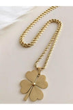 Yellow Violet Women's Steel Necklace