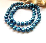 8-9mm Dyed Freshwater Pearl Bib Necklace