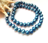 8-9mm Dyed Freshwater Pearl Bib Necklace